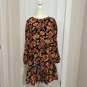 Express Long Sleeve Dress, Size L